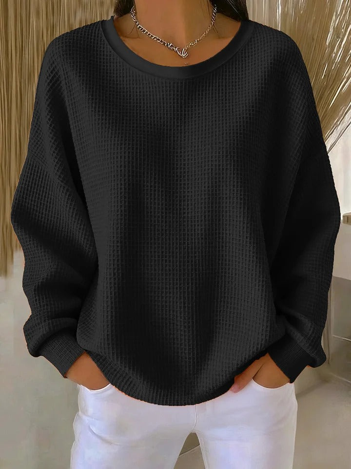 Nuria | Klassischer Gofrado-Pullover
