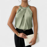 Skye - Champagne színű off-shoulder top