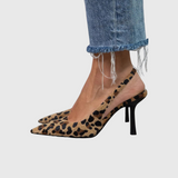 Irmgard - Leopárdmintás Stiletto