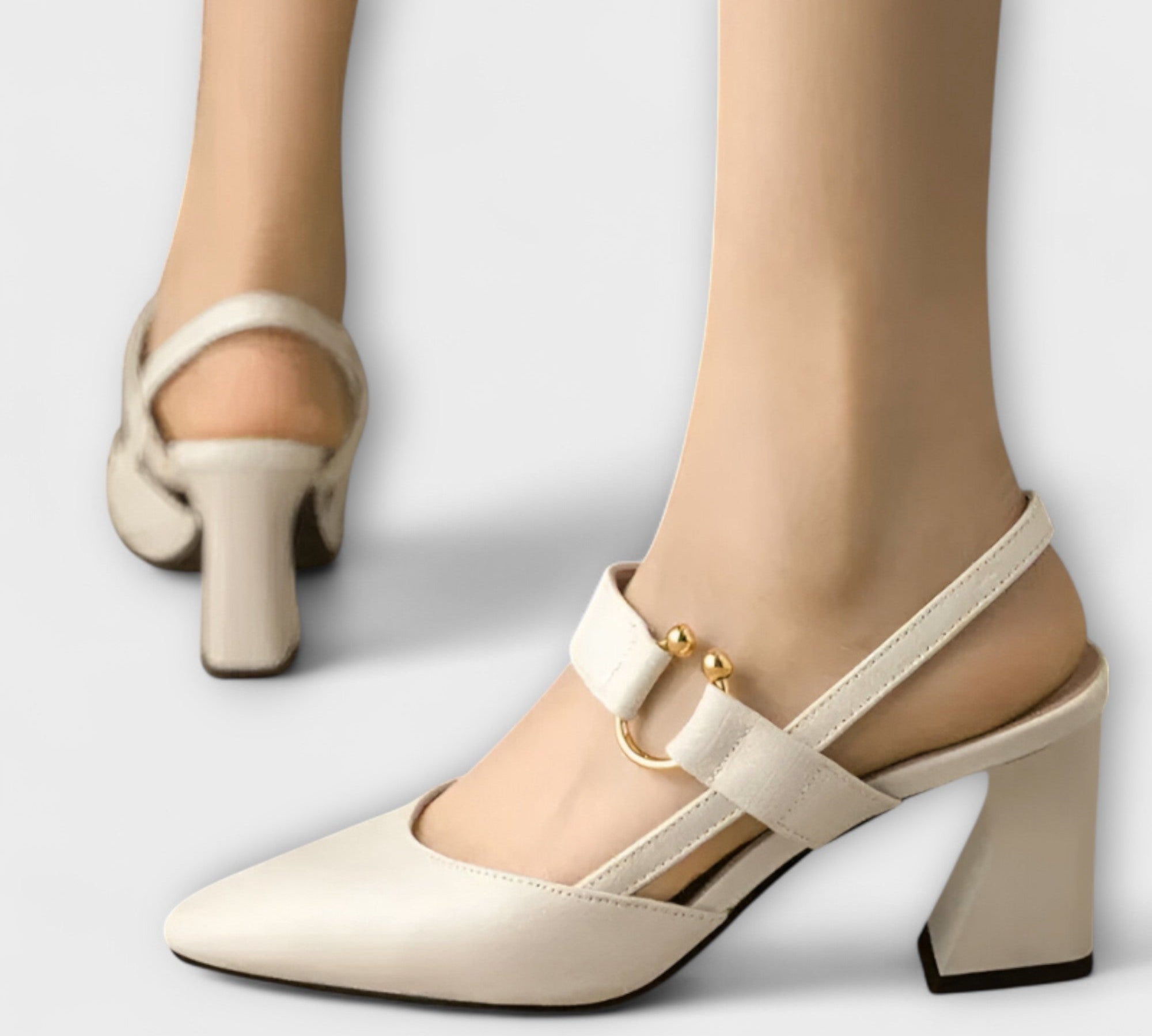 Cordelia - Elegant Buckle Sandals
