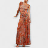 Phoenix - Narancs Szett hullámmintával