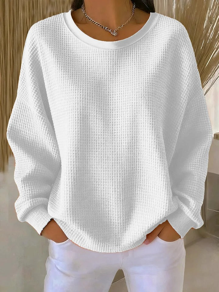 Nuria | Klassischer Gofrado-Pullover