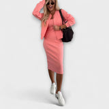 Anna - Kék laza Co-Ord szett