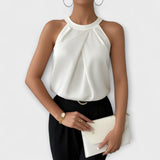 Skye - Champagne színű off-shoulder top