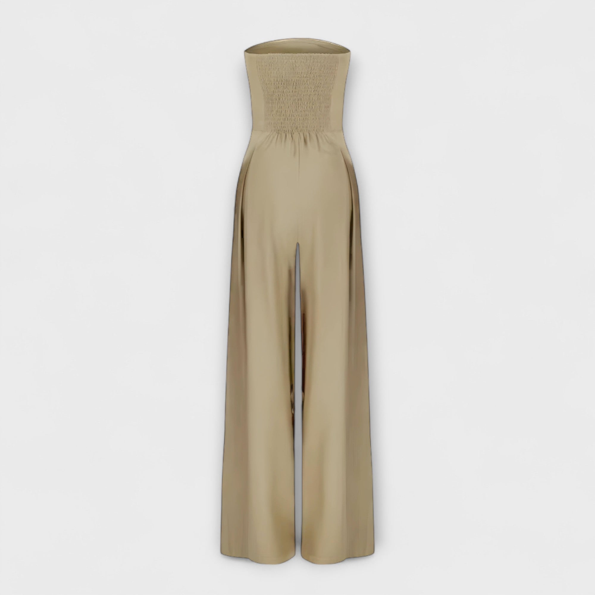 Amélie - Elegáns sötétkék bandeau overall