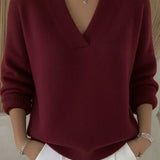 Violeta | Lockere Strickjacke mit V-Ausschnitt