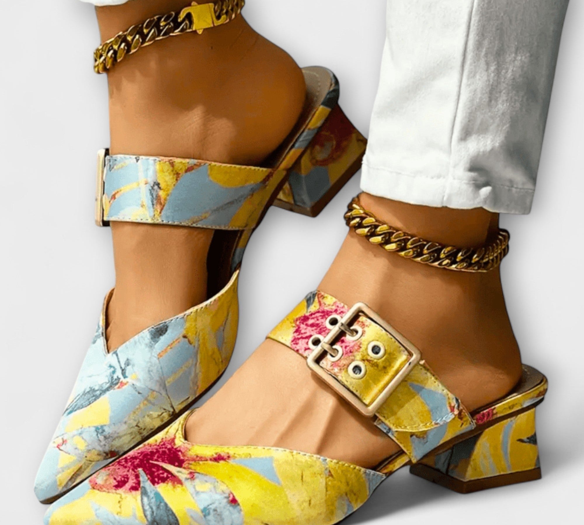 Edelgard – Colorful Comfort Heels