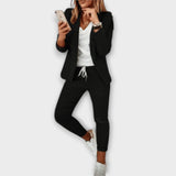 Sophia - Lila elegáns Blazer-Szett
