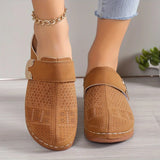 Caprielle™ Chic Supportive Wedge Sandals