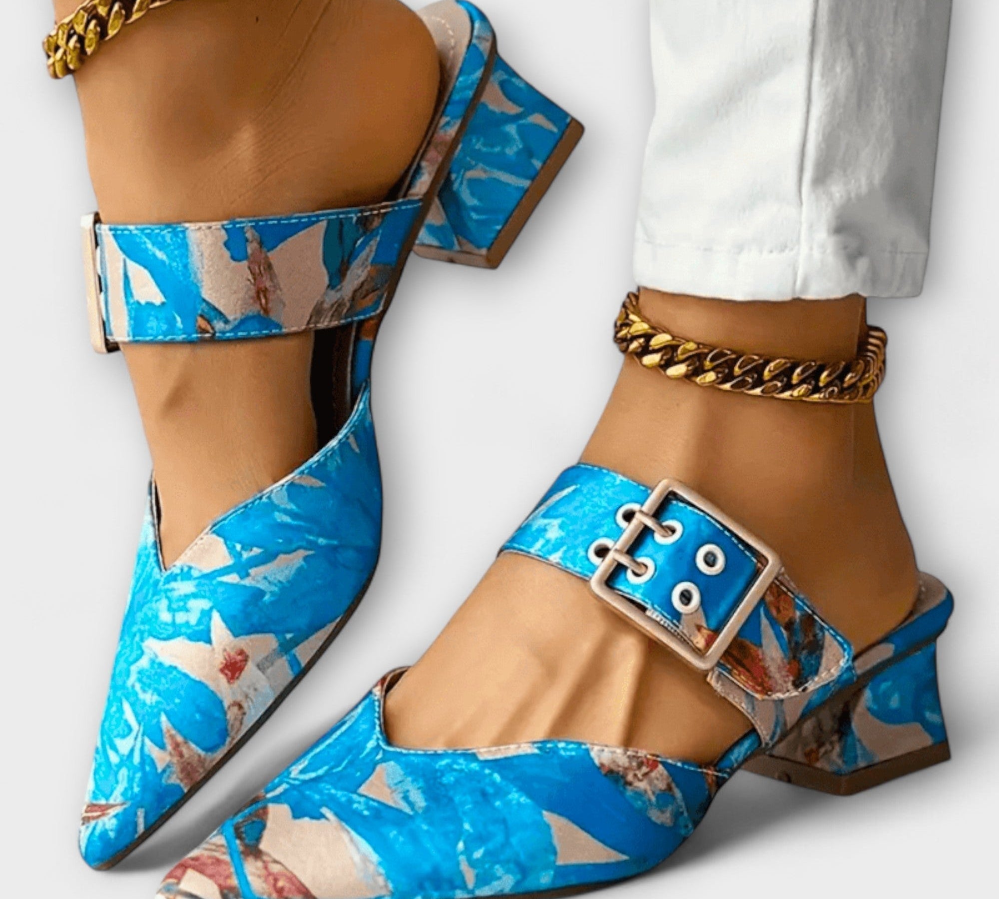 Edelgard – Colorful Comfort Heels