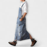 Alexa - Denim stílusú maxiruha