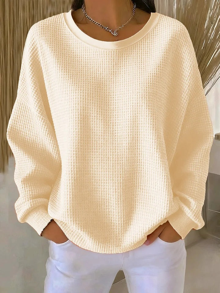 Nuria | Klassischer Gofrado-Pullover