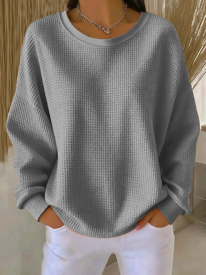 Nuria | Klassischer Gofrado-Pullover