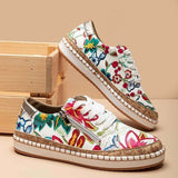 Oluchi™ Floral Orthopaedic Zipper Sneakers