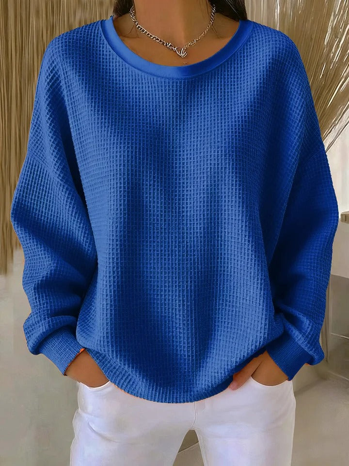 Nuria | Klassischer Gofrado-Pullover