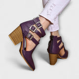 Liesgard - Lila Pumps keresztpánttal