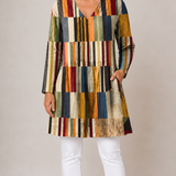 Lydia | Long Blouse with V-Neck