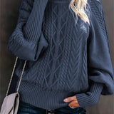 Lory | Langer Lässiger Pullover mit langen Ärmeln