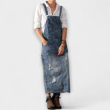 Abigail - Vintage farmer overál hasított hatású