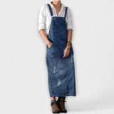 Abigail - Vintage farmer overál hasított hatású